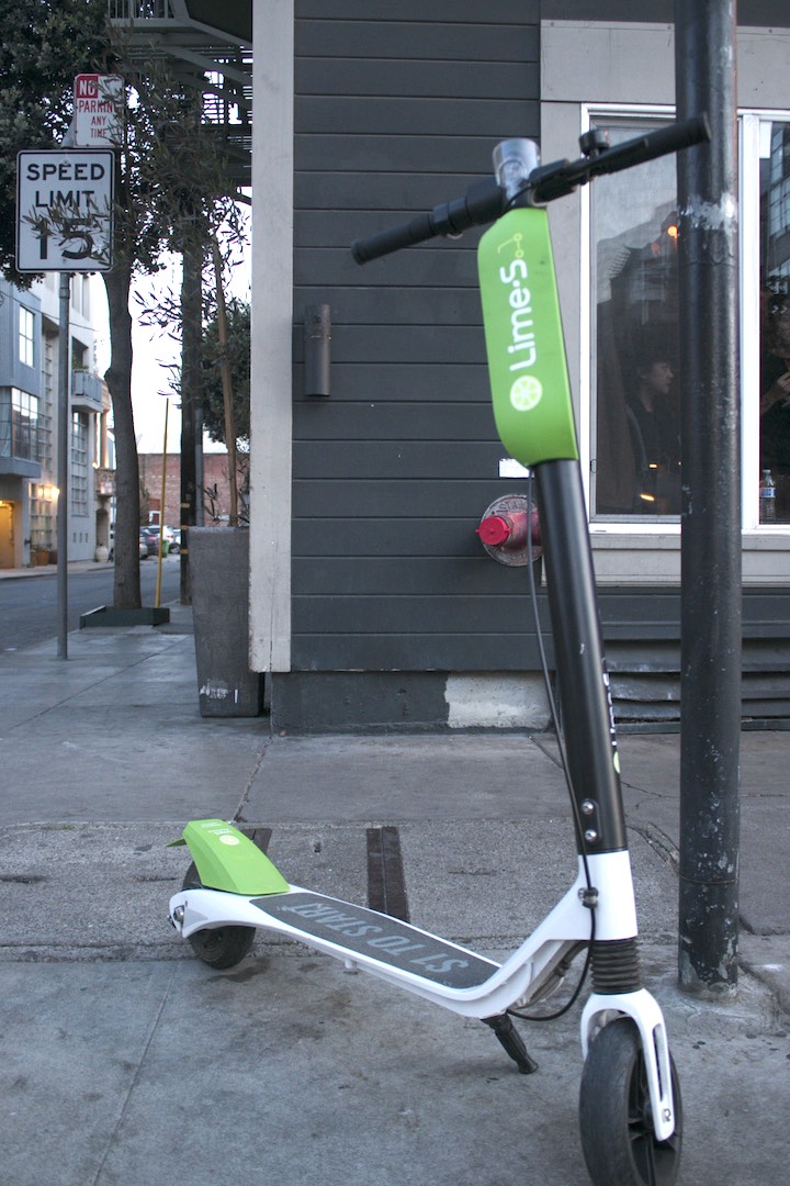 lime share scooter